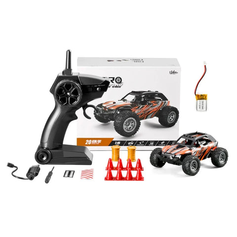 Rugged Kids RC Monster Truck 1/32- Brushless High-Speed Adventure! Teeny Pandas