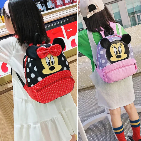 Cartoon Mouse Backpack for Kids - Cute and Compact Backpack for Little Kids