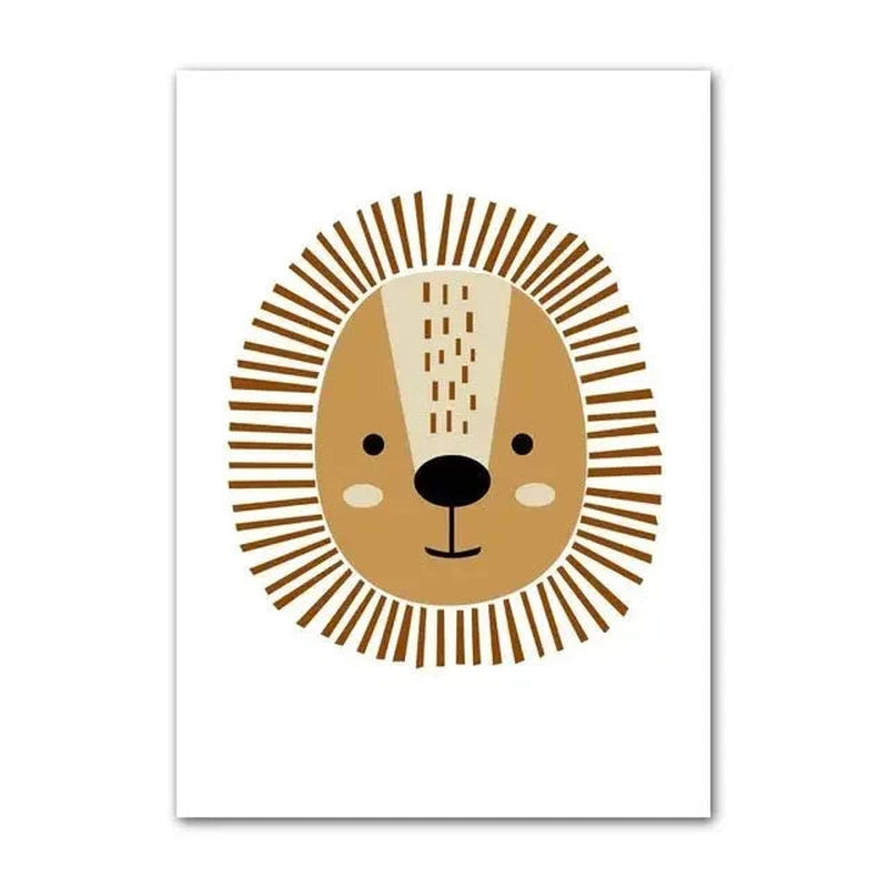Kids Safari Animal Canvas Prints - Inspire Imagination and Creativity Teeny Pandas