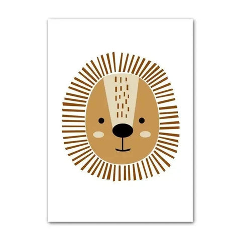 Kids Safari Animal Canvas Prints - Inspire Imagination and Creativity Teeny Pandas