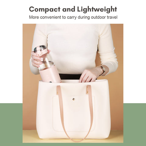 Wireless Electric Baby Bottle Heater with USB Rechargeable Temperature Control & Display