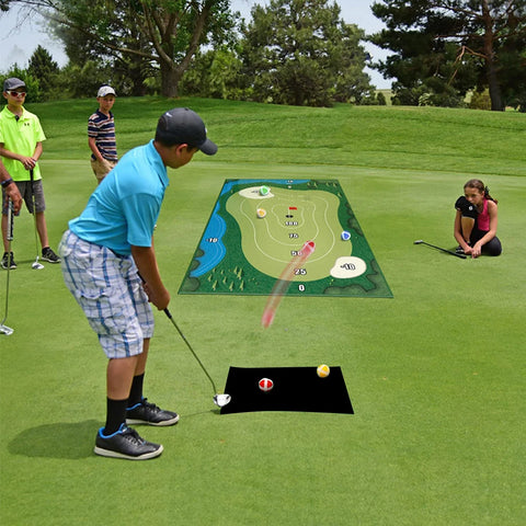 Mini Chipping Golf Set for Kids - Swing, Score, and Soar with Mini Golf Adventures! Teeny Pandas