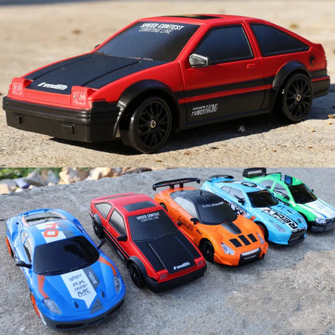 Kids Drift Racing Car with LED Lights 1/24 - 360° Spins & Drifts Teeny Pandas