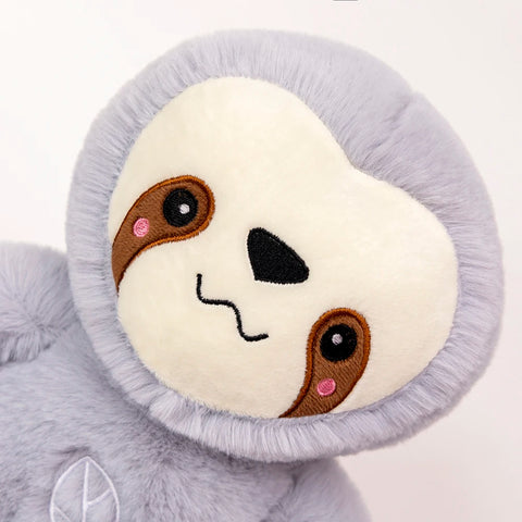 Cute Breathing Sloth Plushie – Baby Soothing Sloth Doll with Sound & Light
