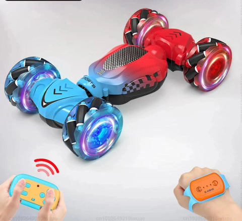 4WD Gesture Sensing RC Stunt Car - 360° Rotation Off-Road Drifting