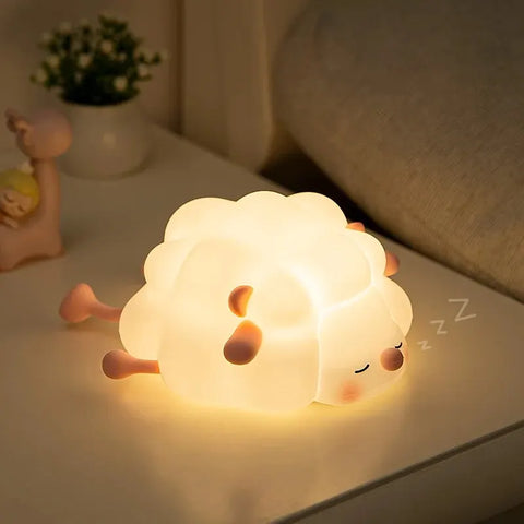 Adorable Sheep Night Light – Soft Glow for Sweet Dreams Teeny Pandas