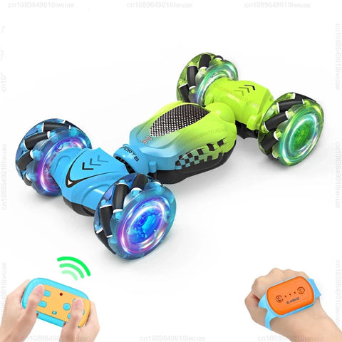 4WD Gesture Sensing RC Stunt Car - 360° Rotation Off-Road Drifting