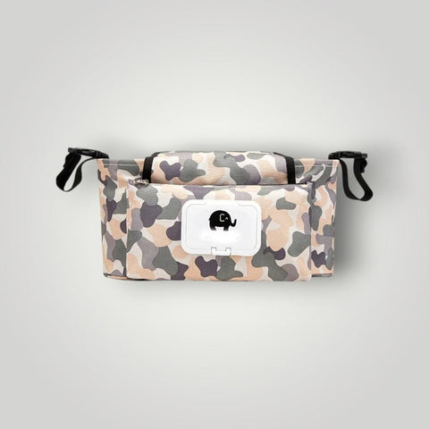 Universal Stroller Organizer - With Insulated Cup Holders Teeny Pandas