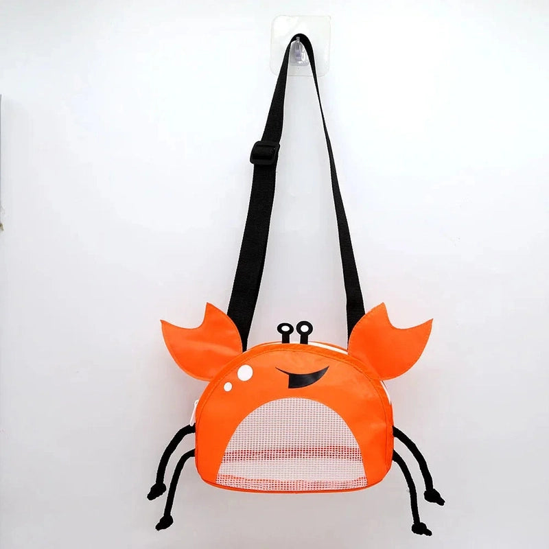 Kids Crab Mesh Beach Bag - Fun & Functional Storage Teeny Pandas