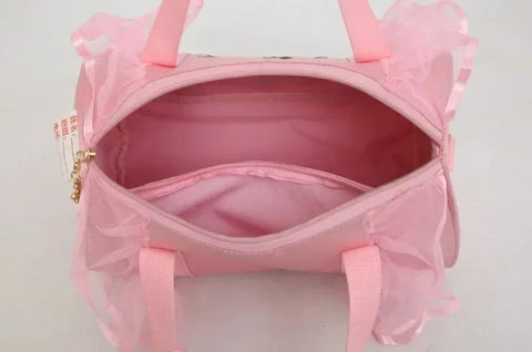 Pink Ballet Dance Bag for Girls – Kids Sports Backpack and Tote for Costume and Shoes