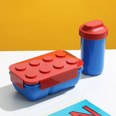 Stackable Bento Kids Lunch Box - Perfect for Kids on the Go! Teeny Pandas