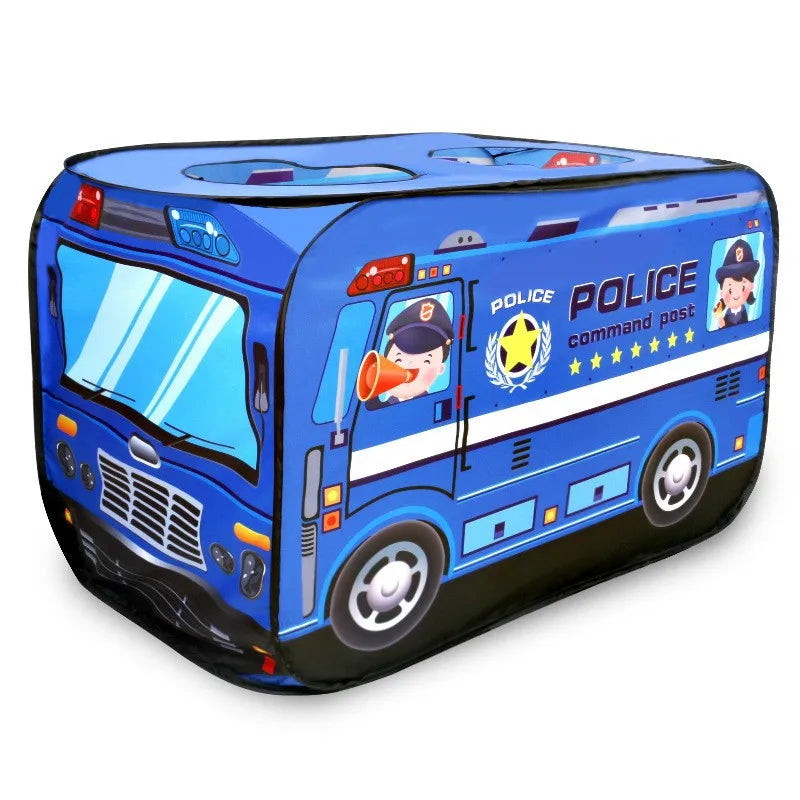 Kids Vehicle Play Tents – Firetruck, Ice Cream Truck & Police Van & More! Teeny Pandas