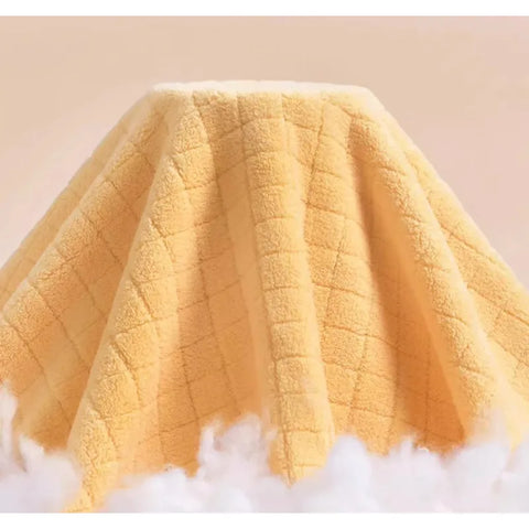 Soft Baby Bath Cartoon Hooded Towel