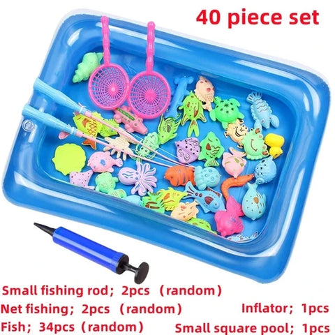 Magnetic Fishing Game – Catch and Count, Fun & Educational Toy for Kids Teeny Pandas