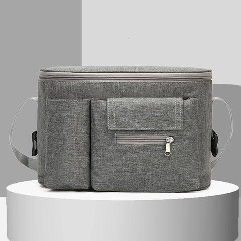 Adjustable Quilted Diaper Bag for Strollers – Stylish, Durable, and Versatile Teeny Pandas