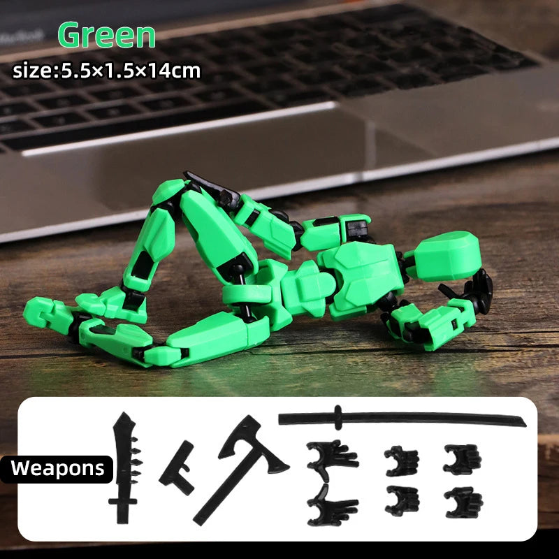 Durable T13 Action Figures for Kids - For Fun Adventure Every Play! Teeny Pandas