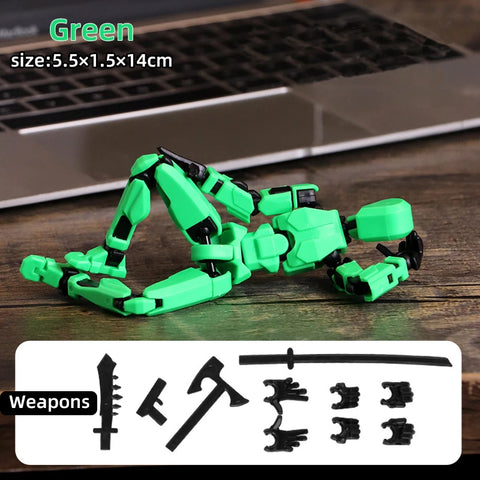 Durable T13 Action Figures for Kids - For Fun Adventure Every Play! Teeny Pandas