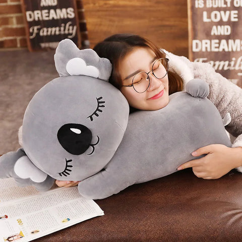 Koala Plush Toy - Soft Cartoon Animal Kawaii Koala Stuffed Doll