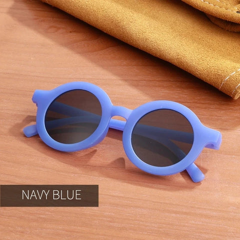 Round Frame Kids Sun Protect Sunglasses - Stylish, Safe & Durable Teeny Pandas