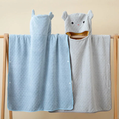 Cartoon Kids Towel -Soft Coral Fleece Towel