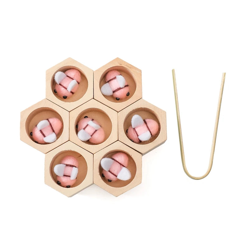 Montessori Bee Sensory Toy - Engage & Develop Little Minds Teeny Pandas