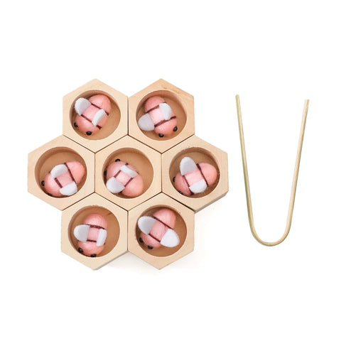 Montessori Bee Sensory Toy - Engage & Develop Little Minds Teeny Pandas