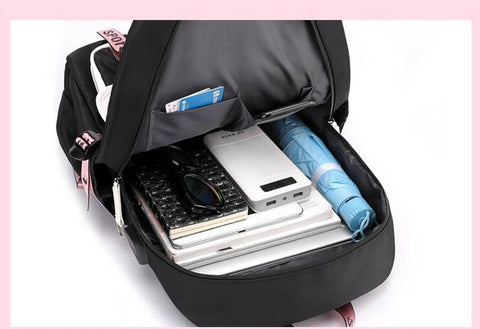 Cute USB Charging Backpack for Kids – Stylish School & Travel Backpack