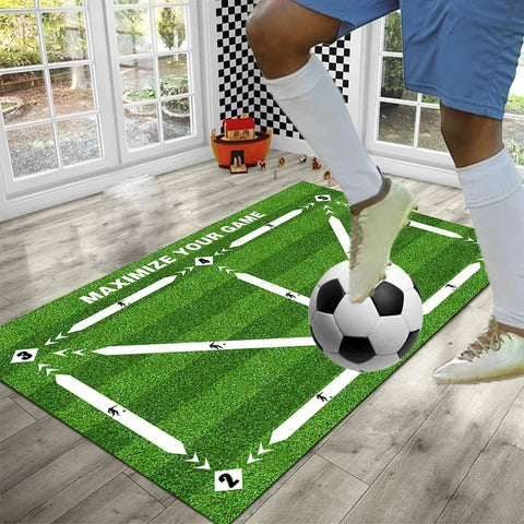 Football Training Mat - Non-Slip & Foldable!