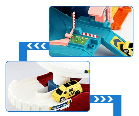 2-in-1 Dinosaur Rail Car Adventure Track