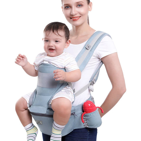 3 Carry Models Ergonomic Baby Carrier Backpack with Large Storage