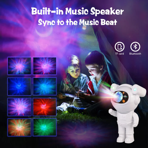 Astronaut Galaxy Star Projector Night Light