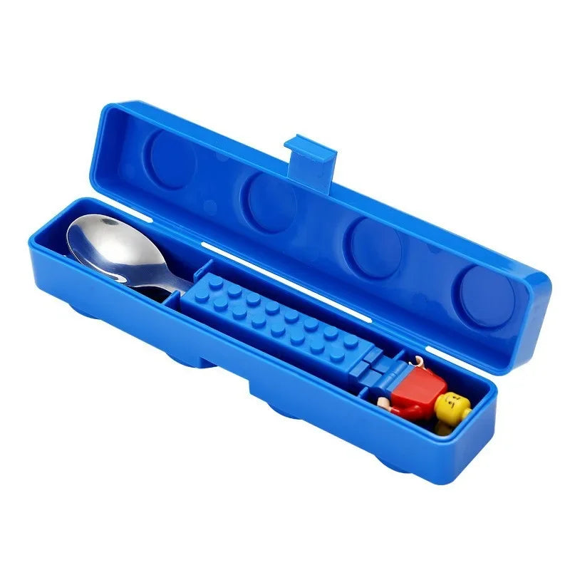 Kids Stackable Bento Lunch Box with Leak-Proof Compartments Teeny Pandas