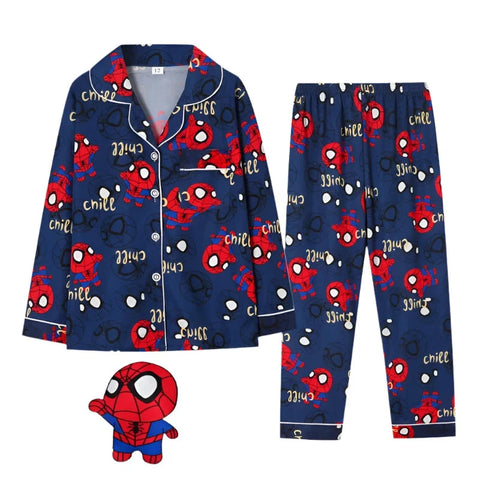 Cute Kids Pajama Set – Trendy and Comfortable Nightwear for Autumn