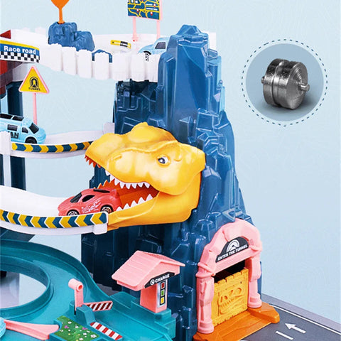 2-in-1 Dinosaur Rail Car Adventure Track