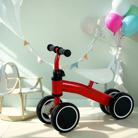 Baby Balance Bike with Ergonomic Seat – Toddler Learning Walker!