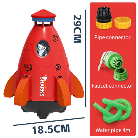 Rocket Launcher Water Sprinkler – Outdoor Water Fun for Kids!