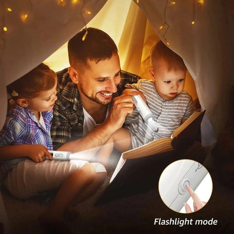 Motion Sensor Night Light 2-in-1 Portable Flashlight