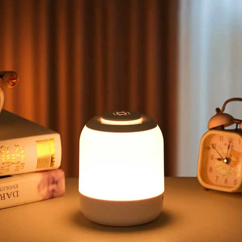 Shine Night Lights with Adjustable Brightness - USB Rechargeable Table Lamp!