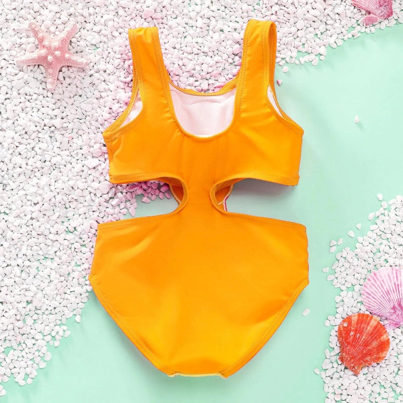 Giraffe One-Piece Swimsuit – Fun & Sun-Safe Style for Kids! Teeny Pandas
