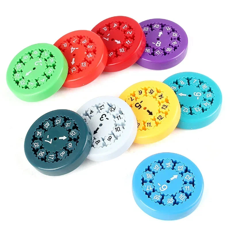 Math Fidget Spinner for Fun Learning and Focus Teeny Pandas