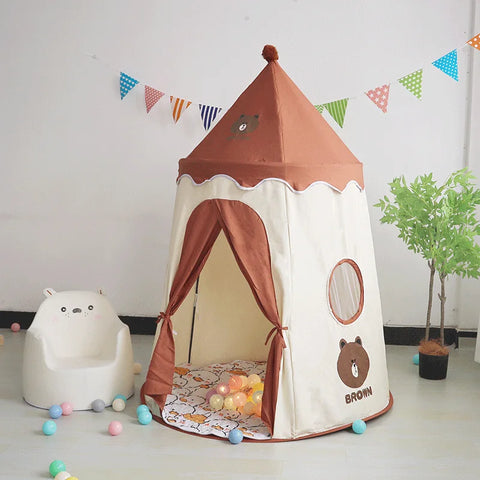 Cozy Nordic Play Tent for Kids - Transform Your Kids Room! Teeny Pandas
