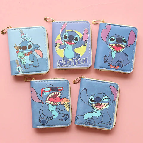 Cartoon Stitch Wallet – Children’s Coin Purse
