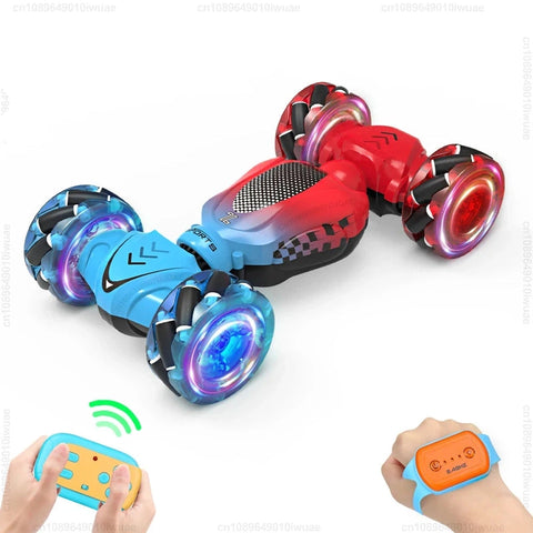 4WD Gesture Sensing RC Stunt Car - 360° Rotation Off-Road Drifting