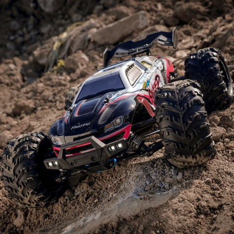 High-Speed Brushless Motor All Terrain RC Car 1/16 - Higher Efficiency for Longer Adventure! Teeny Pandas