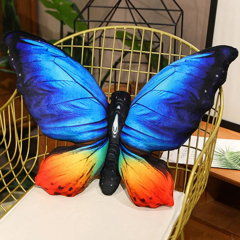 Butterfly Plush Pillow Ornament - Perfect Sofa Pillow and Room Decor