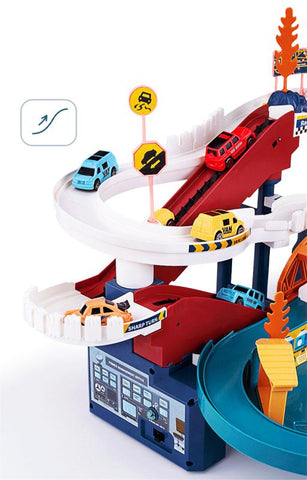 2-in-1 Dinosaur Rail Car Adventure Track