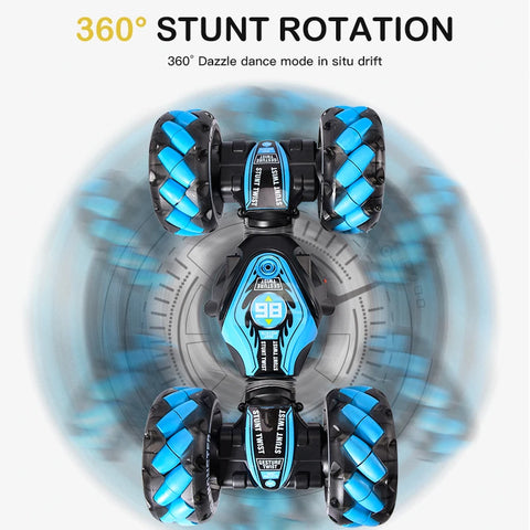 Heavy Duty RC Gesture Induction Stunt Car for Kids