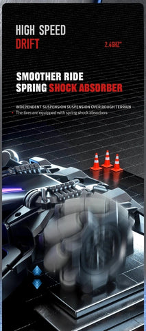 Gesture Sensing Stunt RC Car with 360° Drifting & Realistic Effects