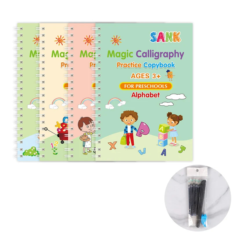 Reusable Montessori Handwriting Kit – Perfect for Kids Learning to Write Teeny Pandas