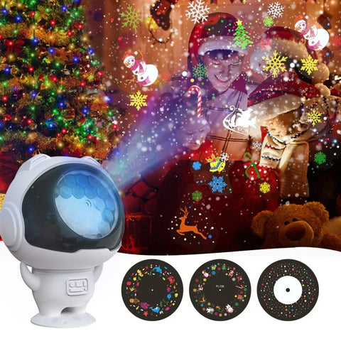Mini-Stage Astronaut 16 Christmas Pattern Lights